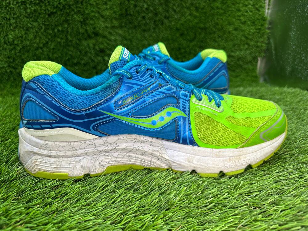 Saucony Omni 15 S10315-2 Athletic Sneaker Women's 10.5 Blue Mesh Training Sports